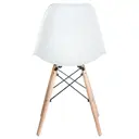 Комплект кухонных стульев 4 шт Dobrin Dsw lmzl-pp638 46x46x53 см пластик цвет белый