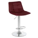 Барный стул Dobrin Tailor Lm-5017 Tailor MJ9-35 47x113x49 см велюр цвет розовый