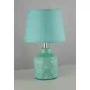 Настольная лампа прикроватная Arti Lampadari Gadoni E 4.1.T5 BL цвет бирюзовый