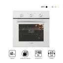 Электрический встраиваемый духовой шкаф Lex Edm 070 Wh 60x59.50x53 см цвет белый