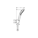 Душевой гарнитур Hansgrohe Crometta 26691400