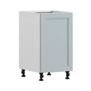 Напольный шкаф Регина Столплит 45x82x58 см МДФ цвет серый