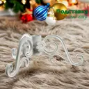 Подставка для елки d ствола 47 см Laptev металл цвет белый