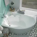 Ванна акриловая 1Marka Diana 160x100 L Левая Белая 01ди1610л