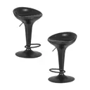 Барный стул Dobrin Bomba black 43x88x36 см цвет черный 2 шт