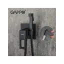 Набор для душа гигиенический Gappo G7217-6 однорычажный цвет черный