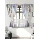 Комплект штор Comfy way Иномик - 99 CW705099-160 на шторной ленте 160x150 см цвет бежевый