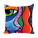 Подушка декоративная Zaberite Зеленый глаз Пикассо 7038, 40x40 см