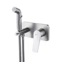 Смеситель для биде Lemark Bronx LM3720GM однорычажный цвет черный