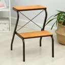 Табурет ЗМИ Конек 39x39x51 см металл цвет коричневый
