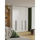 Шкаф распашной Принцесса мелания София3023/2а 200x260x50 см ЛДСП цвет белый