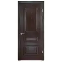 Дверь межкомнатная Лесма стиль Классик 8 глухая 200x80см пленка ПВХ цвет дуб шоколадный без замка и петель