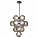 Люстра на штанге St luce Sl1184.403.13 13 ламп 23 м² цвет черный
