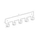 Крючок для ванной Corozo SD-00001300 цвет черный матовый