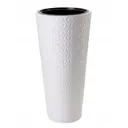 Кашпо Diamond slim Form-plastic d 39.5 см 79 см 63 л полипропилен белый