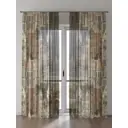 Тюль Comfy Way Алоуна - 74 CW580074-240 150x240 см на шторной ленте цвет коричневый 2 шт