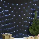 Электрогирлянда универсальная Luazon lighting 3556881 сеть 2x2 м 192 ламп холодный белый 1 режим работы