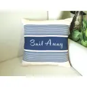 Декоративная подушка Zaberite Морская уплывающий в даль 00595 40x40 см