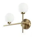 Настенный светильник Arte lamp A3988ap-2ab цвет жёлтый/золотой