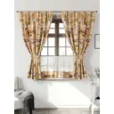 Комплект штор Comfy way Иномик - 08 CW705008-160 на шторной ленте 160x150 см цвет бежевый