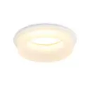 Светильник точечный встраиваемый светодиодный Ambrella Light Tn1302 2 м² под отверстие 6 см цвет белый
