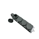 Удлинитель-шнур силовой Itok i-connect-SU-PVS-315-4-44-50 4 розетки с заземлением 3x1.5 мм 50 м 3500 Вт цвет черный