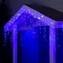 Электрогирлянда универсальная Luazon lighting 2361676 бахрома 4x4 м 180 ламп прозрачный 8 режимов работы
