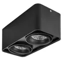 Точечный светильник встраиваемый LIGHTSTAR 212527 MONOCCO 7 м² цвет черный
