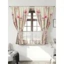 Комплект штор Comfy way Иномик - 76 CW705076-160 на шторной ленте 160x150 см цвет бежевый