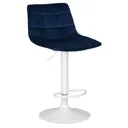 Барный стул Dobrin Tailor white lm-5017 47x113x49 см цвет синий 2 шт