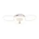 Люстра потолочная светодиодная Ambrella light Fa3811 с пультом управления 14 м² нейтральный белый свет цвет белый