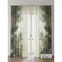 Тюль Comfy Way Алоуна - 101 CW580101-240 150x240 см на шторной ленте цвет зеленый 2 шт