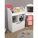 Стеллаж Letta Нео комбинированный 40x179.6x29.2 цвет целый