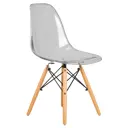 Кухонный стул Dobrin DSW CASPER LMZL 46x46x52 см полипропилен цвет прозрачный