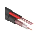 Кабель Rexant ККСВ-П+2x0.5 305 м цвет черный