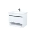 Тумба с раковиной Iddis Zodiac X ZDX70WNi95K подвесная с нишей 70 см белый подходит раковина 4077000i28