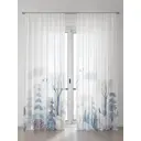 Тюль Comfy Way Алоуна - 16 CW580016-240 150x240 см на шторной ленте цвет зеленый 2 шт