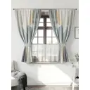 Комплект штор Comfy way Иномик - 48 CW705048-160 на шторной ленте 160x150 см цвет бежевый