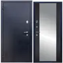 Входная дверь Diva 510 205x86см левый цвет Д15 венге/титан темный с зеркалом