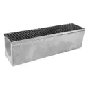Лоток водосточный Aquadrenag Prom plus 1000x263x230мм Е600 серый