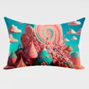 Подушка декоративная Zaberite маршмеллоу 3850, 30x50 см