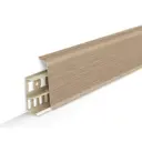 Плинтус напольный ПВХ Deconika Дуб северный 2200x22x85 мм 20 шт