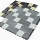 Декоративная мозаика Nsmosaic S-806 NS03GL0030 30.5x30.5см цвет Разноцветный