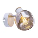 Бра Rivoli Kalisto W1 7025-701 Белый/светлое дерево 1xE14 40W 8/288