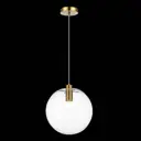 Светильник подвесной St luce Sl1056.223.01 1 лампы 3 м² цвет золото