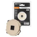 Розетка компьютерная встраиваемая Tdm electric Байкал SQ1819-0514 RJ45 цвет шампань