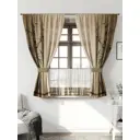 Комплект штор Comfy way Иномик - 23 CW705023-160 на шторной ленте 160x150 см цвет коричневый