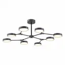 Светильник настенно-потолочный светодиодный ST LUCE SLE6003-702-08 Monta 28 м² холодный белый свет цвет серый