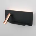 Настенный светодиодный светильник с USB Fant R LED (правый) MRL LED 1113 чёрный/золото