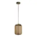 Люстра подвесная LOFT IT 8135-C Knot 3 м² теплый белый свет цвет оранжевый медный
